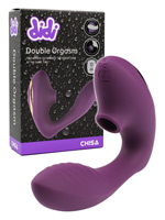 Didi - Double Orgasm - Vibratore con succhia-clitoride