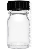 Bottiglia trasparente per poppers (max. 30 ml)