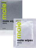 Male Wipes Delay 6 x 2 ml